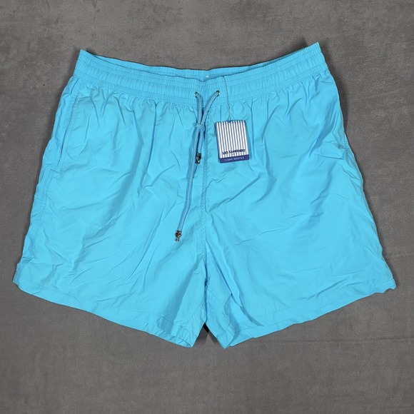 Les Canebiers Swim Shorts Mens 4XL Drawstring Trunks Mesh Lined Pocket Beach NWT - Picture 1 of 12